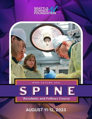 14th Annual SSF Spine Residents & Fellows Course Banner